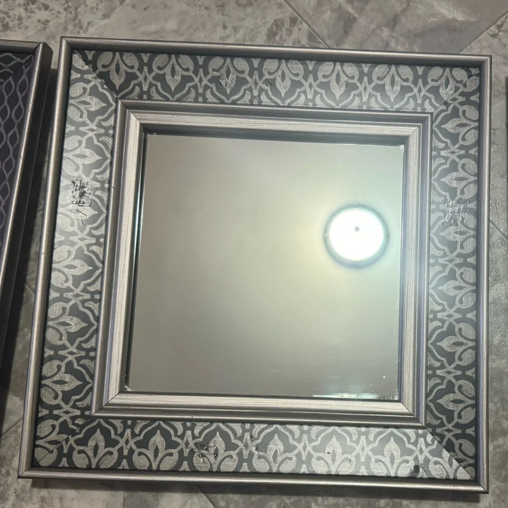 Mirror picture frames set of 3